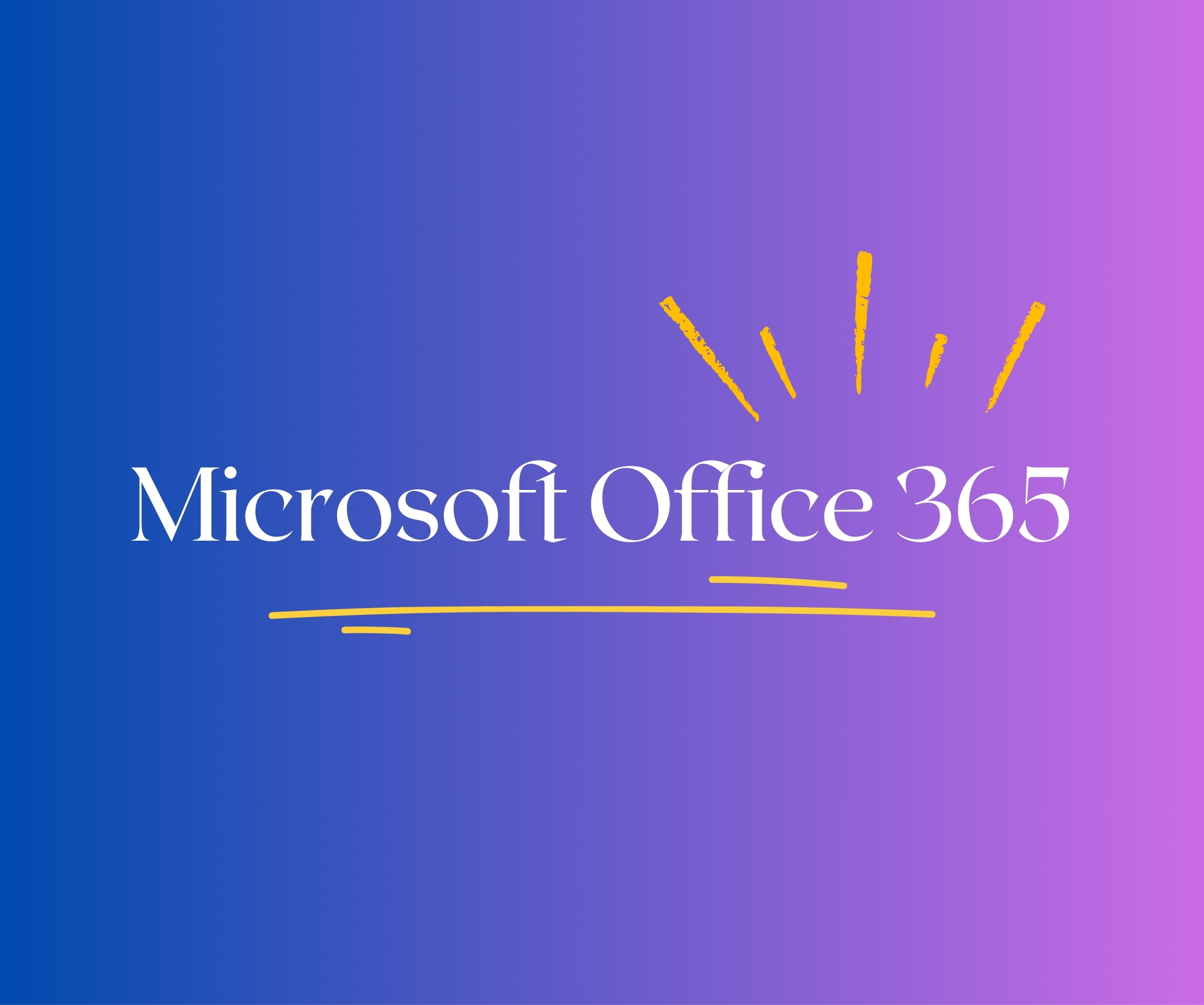 Microsoft Office 365 - 1 Year License