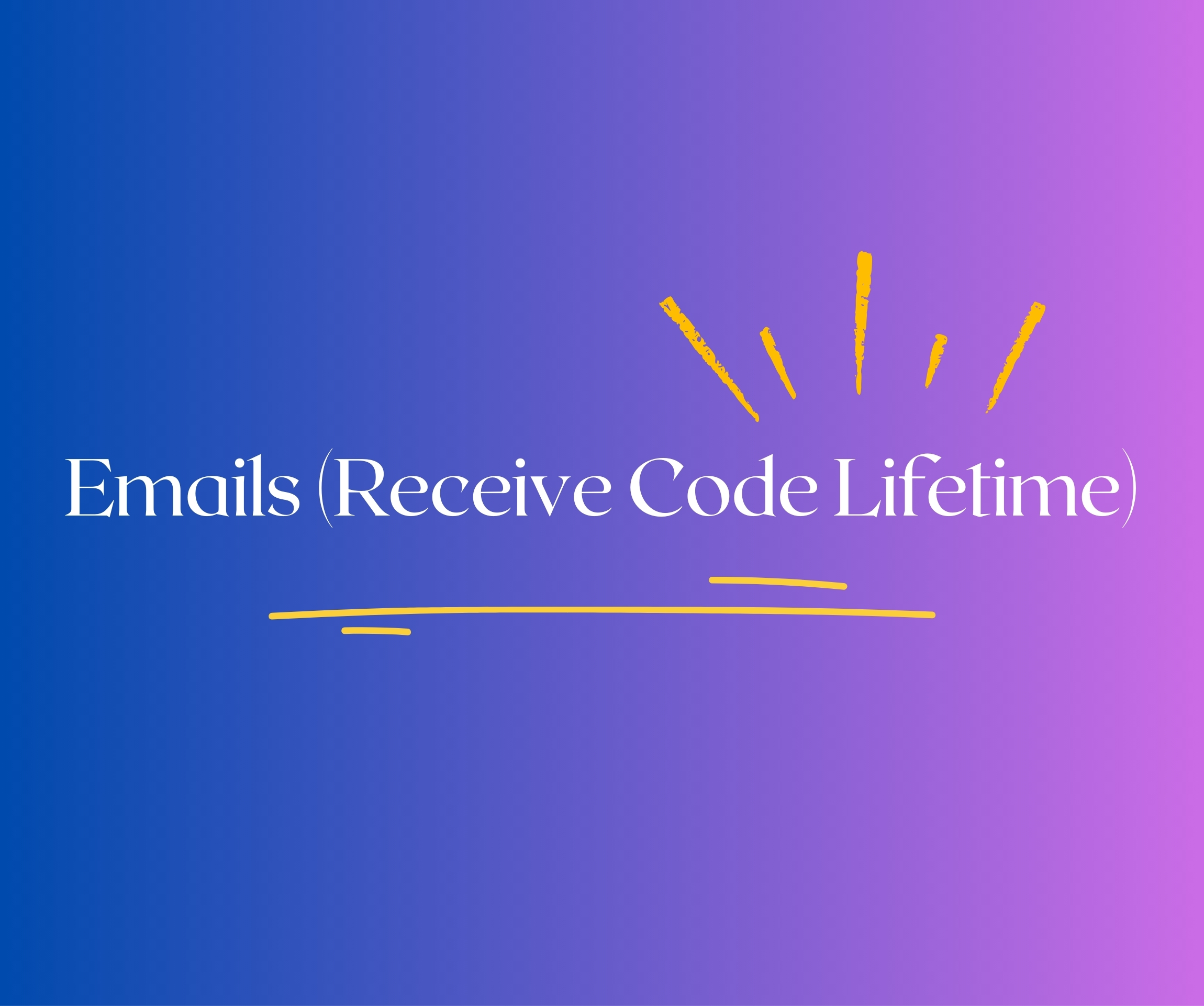 Emails (Receive Code Lifetime) - 10 Accounts